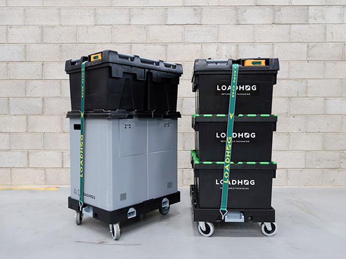 Loadhog’s Dolly Max Rolling Container System: More Versatile Than a Roll Cage